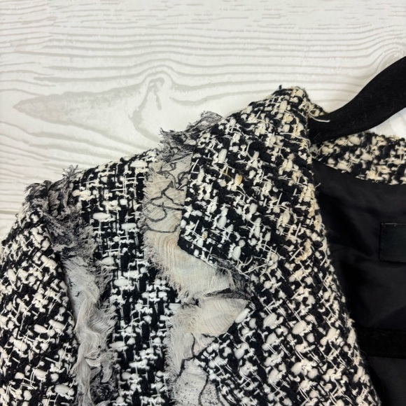 Rickie Freeman for Teri Jon Tweed Blazer Size 6 - Picture 8 of 15